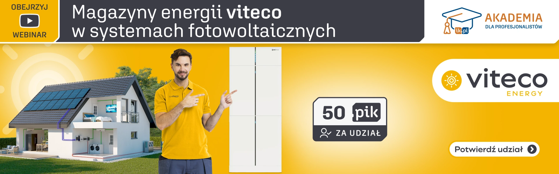 Magazyny energii w systemach fotowoltaicznych - baner