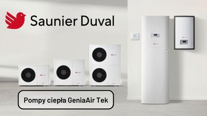 GeniaAir Tek: Innowacyjny model pompy ciepła Saunier Duval