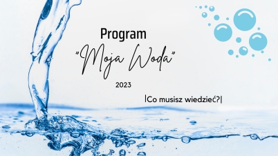 Program "Moja Woda" 2023 – co warto wiedzieć?