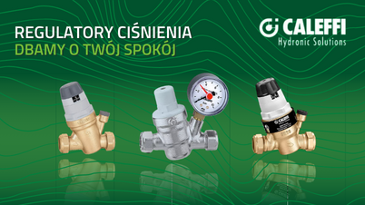 Regulatory ciśnienia wody - Caleffi Hydronic Solutions