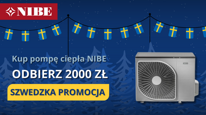 Szwedzka Promocja NIBE - Cashback: Oszczędzaj i Ogrzewaj 
