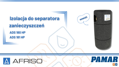 AFRISO - dwie nowe izolacje do separatora zanieczyszczeń!