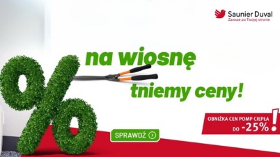 SAUNIER DUVAL - Wiosenne cięcie kosztów - najlepsze okazje czekają!