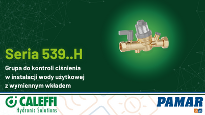 CALEFFI - Odkryj produkt, który zadebiutował na targach MCE 2024!