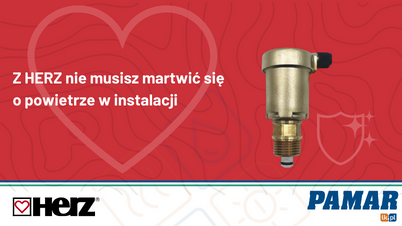 HERZ - Przestań martwić się o powietrze w instalacji!