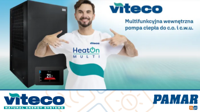 HeatOn Multi - Multifunkcyjna wewnętrzna pompa ciepła do c.o. i c.w.u. VITECO