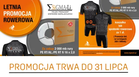 SIGMA-LI - Promocja rowerowa!