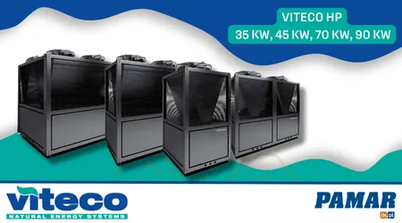 VITECO - Sprawdź ofertę pomp ciepła dużej mocy Viteco!