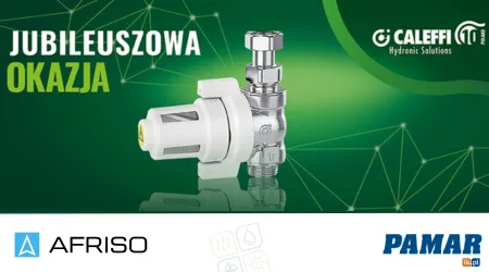 CALEFFI - Sprawdź jubileuszową promocję na Caleffi XS®!