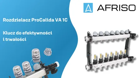 AFRISO - NOWOŚĆ! Rozdzielacz ProCalida VA 1C