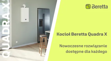 BERETTA - Nowoczesne ogrzewanie z kotłem kondensacyjnym Quadra X