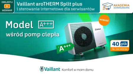 WEBINAR AKADEMII IK - Jak skutecznie serwisować pompę ciepła Vaillant aroTHERM Split plus?