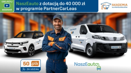 Webinar Akademii IK poświęcony  programowi PartnerCarLeas oraz ofercie NaszEauto