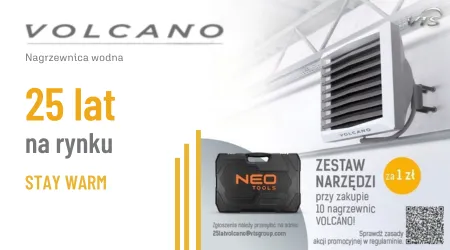 Świętuj 25-lecie nagrzewnic VOLCANO z VTS