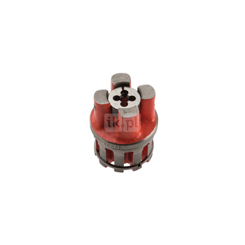 Głowica gwinciarska do rur 1/4" UNF, stal stpowa, prawoskrętne, model 00-RB