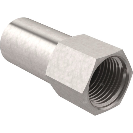 Przedłużka GEBERIT Mapress Edelstahl redukcja, stal nierdzewna, 1/2'' x 42 mm (GW x końcówka wciskowa)