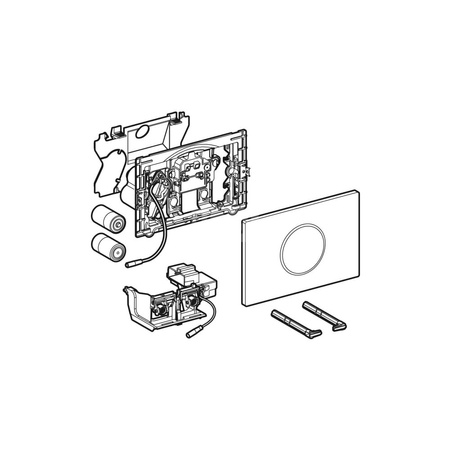 Podnośnik elektroniczny Geberit, do spłuczki podtynkowej Sigma 12 cm (do roku produkcji 2022)