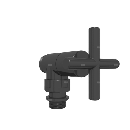 Zestaw reg. kątowy Minimalist GZ 1/2-GZ 24-19 Malowany K904