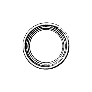 Smartpress/Pexfit Pro-rura wielowarstwowa wyposażenie, Otulina izolacyjna 6 mm (λ=0,040 W/mK), folia ochronna z PE, nr wzoru 4705.5