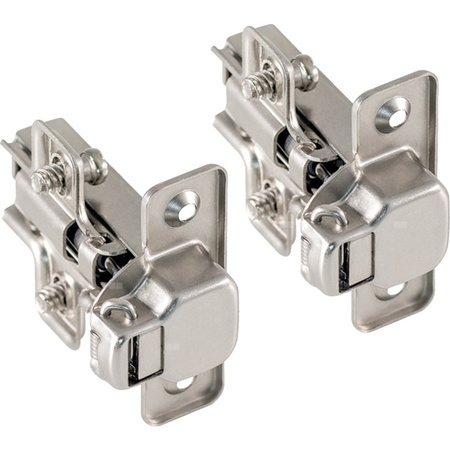 Zestaw zawiasów Geberit z mechanizmem tłumiącym, do drzwi, z płytką montażową