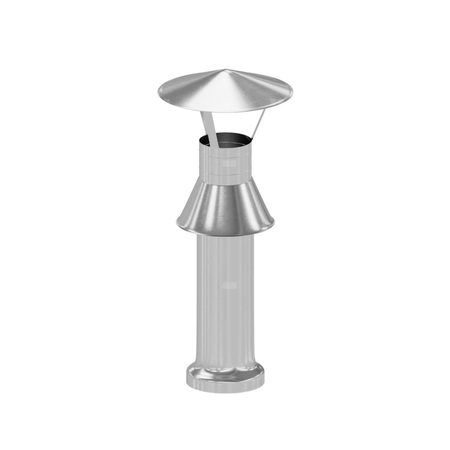 Zakończenie dachowe stalowe DN60/100mm