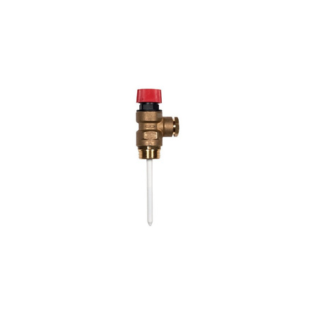 ZAWÓR BEZPIECZEŃSTWA CIŚNIENIA I TEMPERATURY 1/2" x DN 15 mm T - 90 st.C 4 BAR