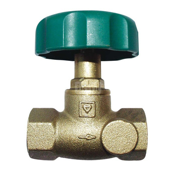 Zawór odcinający HERZ 4215W bez spustu mosiądz DN 50 GW, max. 90'C, max. 10 bar