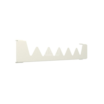 Wieszak TERMA HAPPY, Shark, 400 mm \ karton, RAL 9002