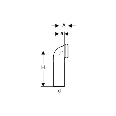 Uszczelka gumowa Geberit: d=90mm