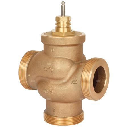 Zawór VRB 3 PN16 40/25 3-drogowy, grzybkowy, gwint zewn. do układów ogrzewania i chłodzenia
