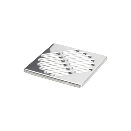 Kratka VIEGA 4951 kwadratowa ze stalowai nierdzewnej 143x143mm do wpustu
