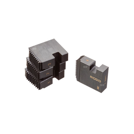 Noże do głowic gwinciarskich 00-R, 11-R, 12-R, 0-R do rur 2'' - 11'' BSPT, stal stopowa prawoskrętne, oksydowane na czarno