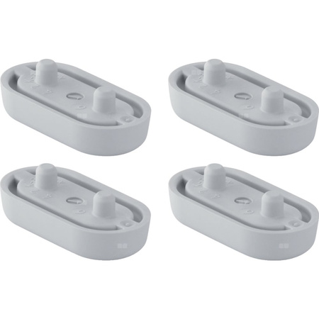 Zestaw podwyższonych podkładek wyrównujących do deski sedesowej, do Geberit AquaClean 5000plus / 5000 (2 szt.): Manhattan