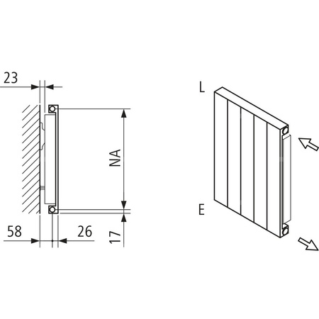 Grzejnik płytowy typ 11 KERMI HVN wym. 1800 x 980 mm, kolor biały, moc 2436 W