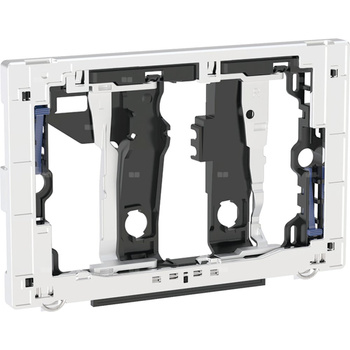 Rama mocująca z mechanizmem przechyłu, do pojemnika na wkład Geberit DuoFresh: Chrom błyszczący