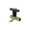 Zawór kulowy VIEGA 22753 brąz, PN16 54 mm zz x zz z zaworem spustowym, uchwyt: motylek