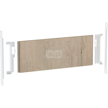 Płyta montażowa Geberit Duofix do umywalki z szafką pod umywalkę i jedną niesymetryczną baterią z wylewką