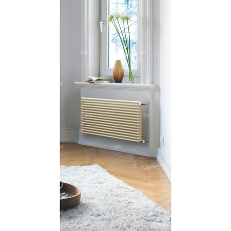 Grzejnik żeberkowy ZEHNDER Kleo 1500 x 528 mm, kolor biały (RAL 9016), moc 951 W