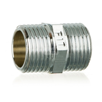 Nypel FITTING STANDARD mosiądz 3/8'' x 3/8'' (GZ)
