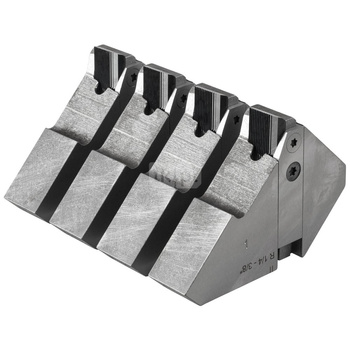 Noże grzebieniowe HSS  + Mocowanie R 1/4-3/8, Zestaw REMS R