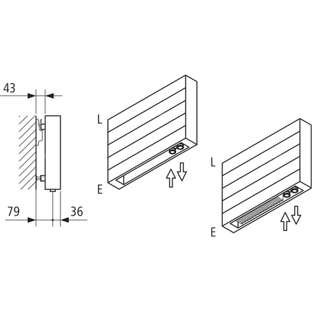 Ściana grzewcza Kermi Heizwand HHN Typ20 BH980x72x1300mm QN1931, weiß, 6bar, o. Abd, AB 12