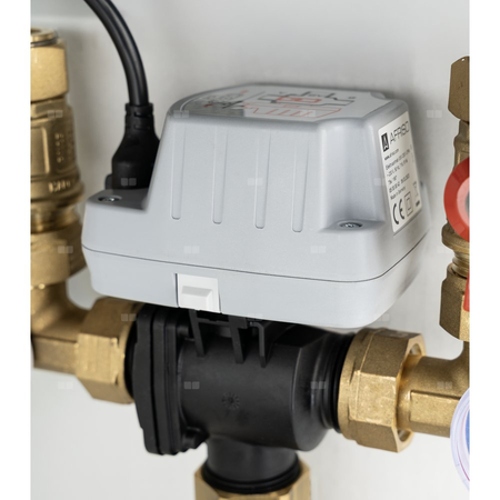 Zespół powrotu do pompy ciepła AMB Lite z zaworem przełączającym USV, separatorem zanieczyszczeń ADS 160, DN20, przyłącza G1"