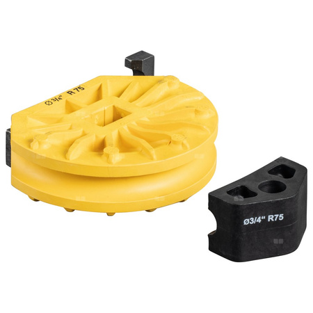 Segment gnący i element ślizg. fi 3/4'' (19,1 mm), R75