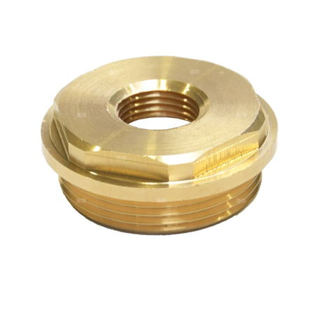 Mosiężny korek redukcyjny z uszczelką DN 40/ DN 15, GW 1 1 ½”/GW ½”