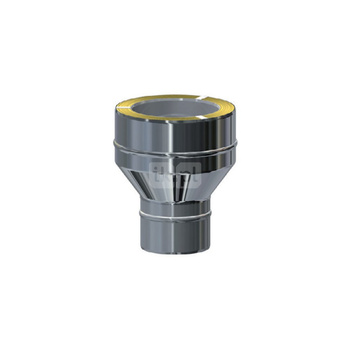 Redukcja stal nierdzewna MK ŻARY PR RD MKD/MKS fi150W x 100 mm do kanałów wentylacyjnych okrągłych