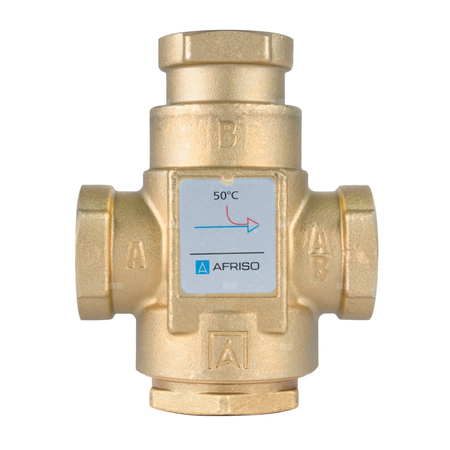 Zawór bezpieczeństwa AFRISO ATV 334 mosiądz GW x GW 1''