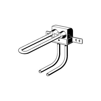 Blok przyłączeniowy grzejnika 16 tworzywo sztuczne / błyszczący