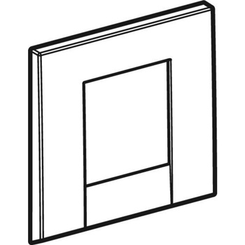 Płytka przykrywająca Geberit Bolero: Biały-alpin