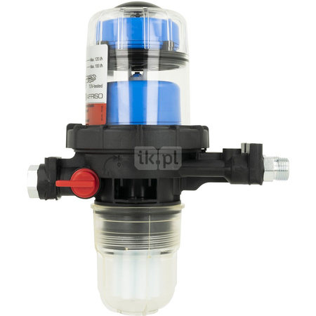 Filtr oleju zintegrowany z odpowietrznikiem FloCo-Top 1C, 2x G3/8", GW G3/8"