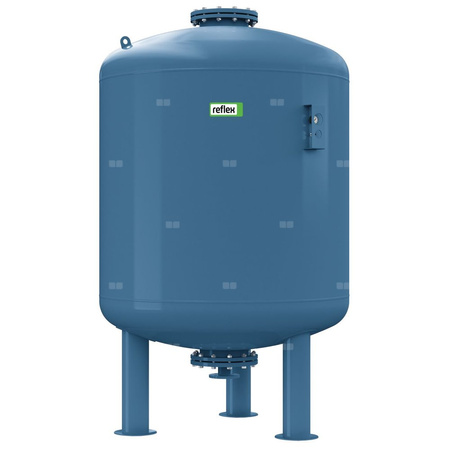 Naczynie wzbiorcze REFLEX DE 5000, pojemność 5000 l, 10 bar / 70'C, kolor niebieski, do instalacji  C.W.U.